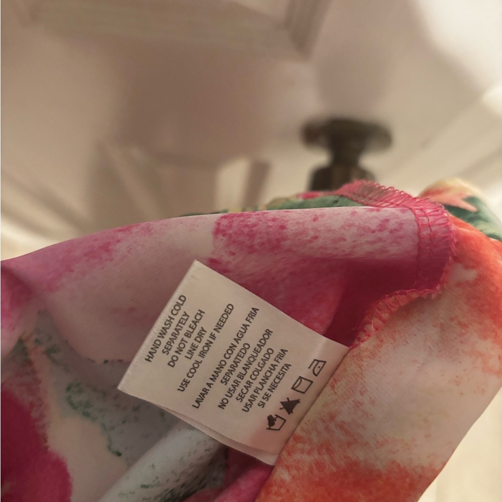 Tahari Arthur S. Levine Multicolor Floral Print Maxi Dress in Size Small - Picture 12 of 12